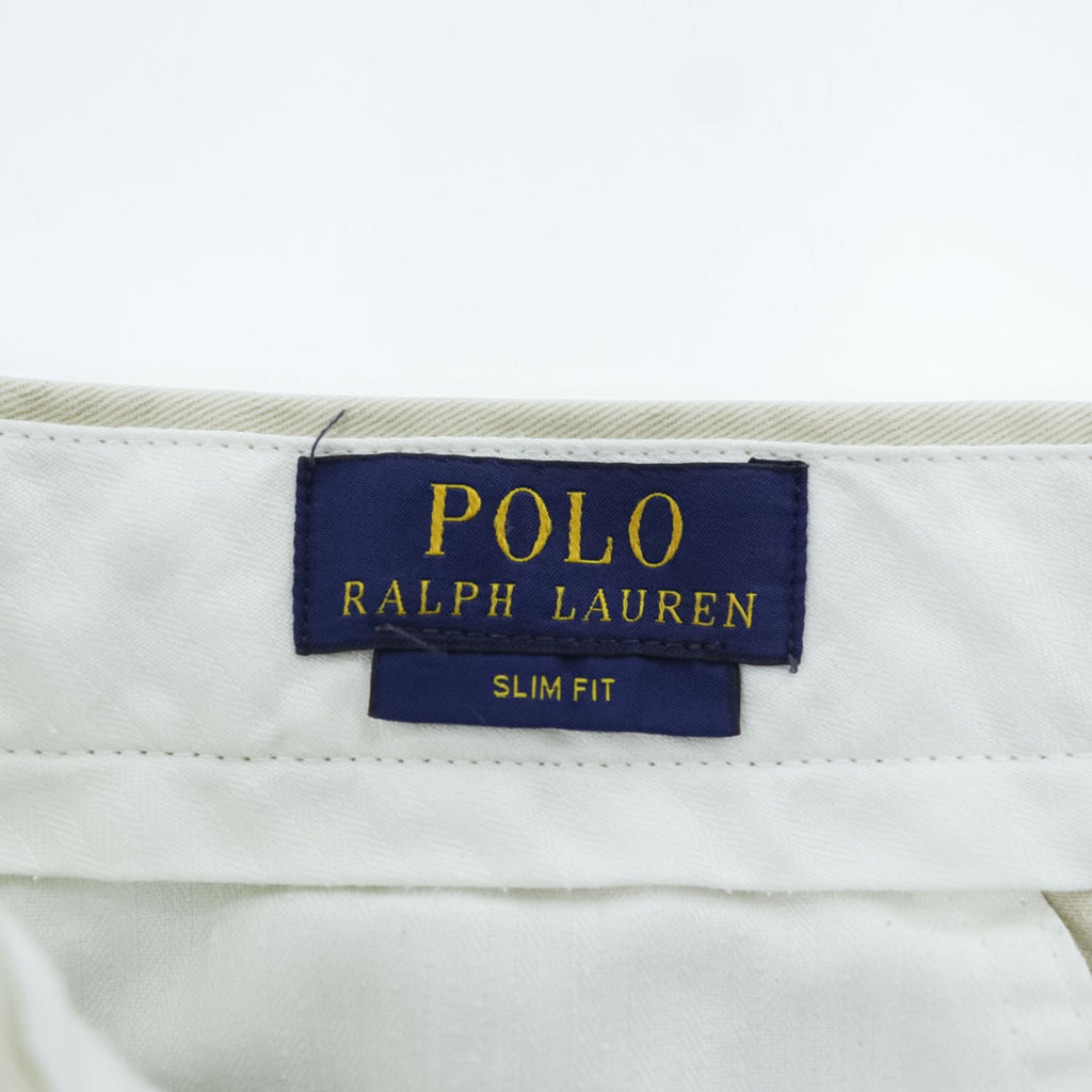 Polo Ralph Lauren スリムフィット コットン チノパンツ M ベージュ SLIM FIT