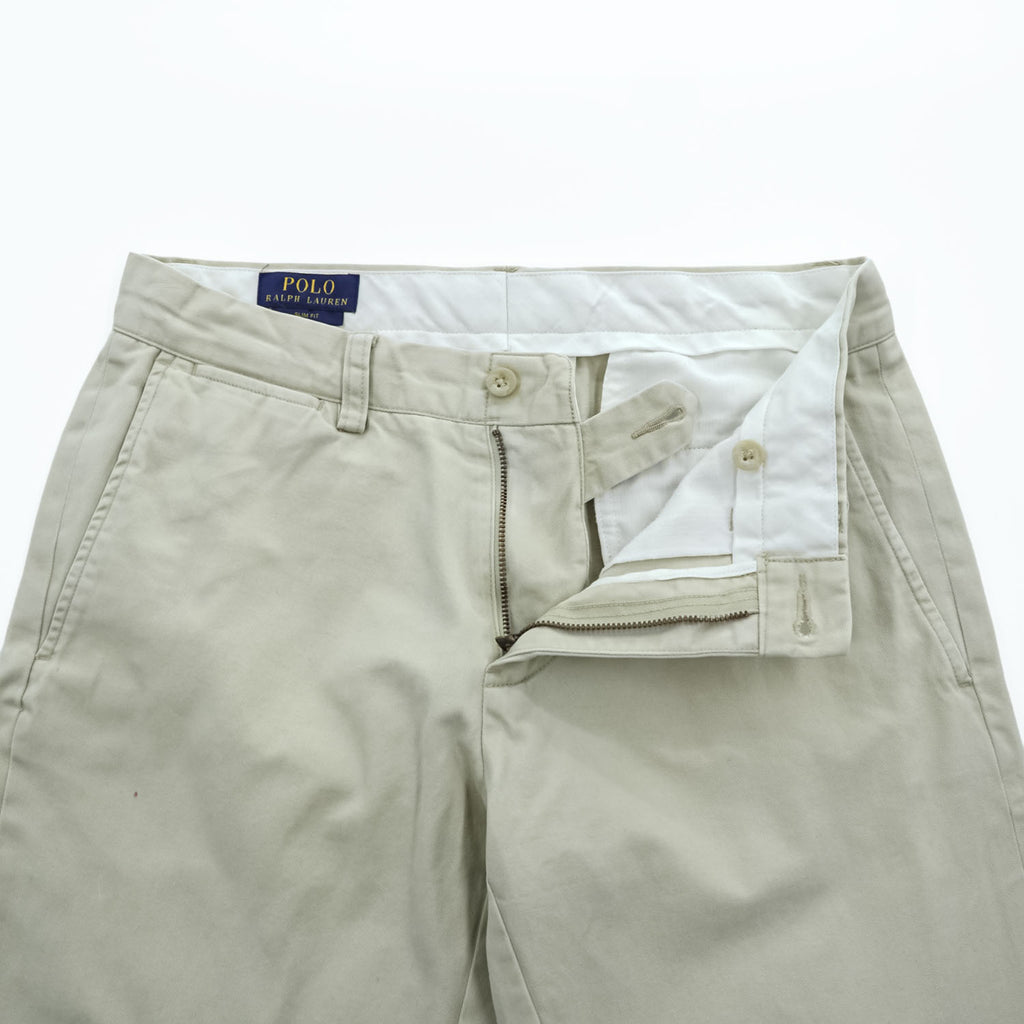 Polo Ralph Lauren スリムフィット コットン チノパンツ M ベージュ SLIM FIT