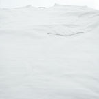 AURALEE 日本製 ポケット Tシャツ XL ホワイト シングルステッチ STAND UP TEE A9ST01SU