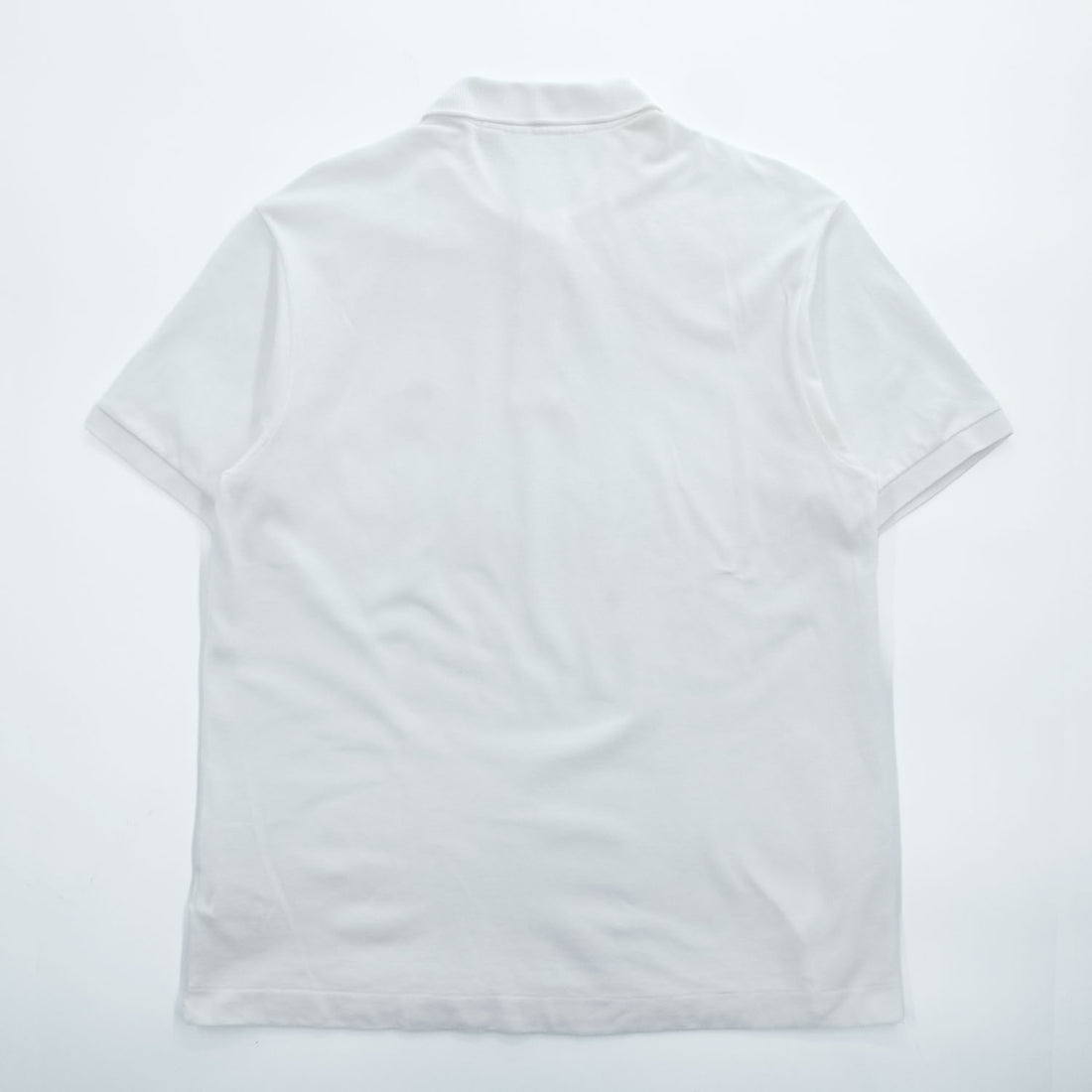 LACOSTE ポロシャツ L ホワイト ワンポイントロゴ CLASSIC FIT 鹿の子 FA10640