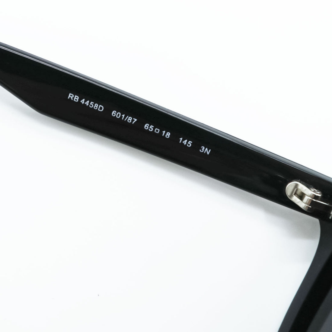 Ray-Ban サングラス スクエア POLARIZED 偏光レンズ ブラック RB4458D 601/87 65_18 145 3N