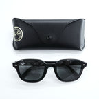 Ray-Ban サングラス スクエア POLARIZED 偏光レンズ ブラック RB4458D 601/87 65_18 145 3N