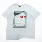 HURRAY HURRAY 日本製 composition Remake Tシャツ L ホワイト NIKE リメイク 再構築 C4026-1