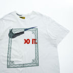 HURRAY HURRAY 日本製 composition Remake Tシャツ L ホワイト NIKE リメイク 再構築 C4026-1