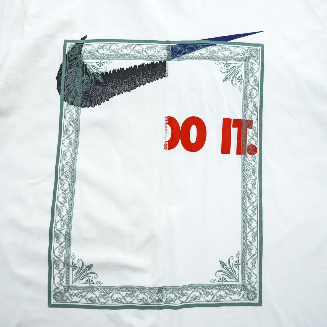 HURRAY HURRAY 日本製 composition Remake Tシャツ L ホワイト NIKE リメイク 再構築 C4026-1