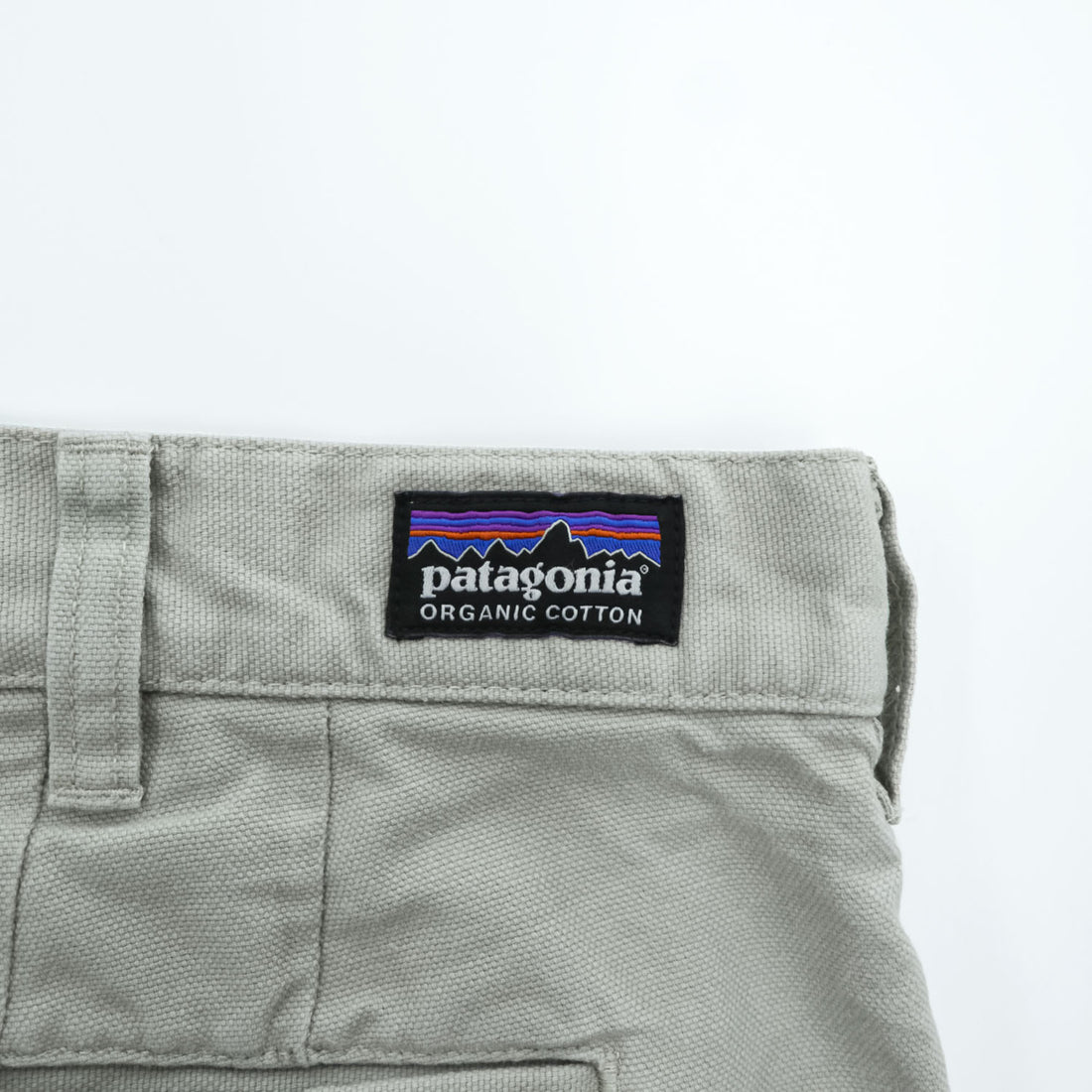 Patagonia スタンドアップショーツ STAND UP SHORTS オーガニックコットン ショートパンツ L ベージュ キャンバス ダック地 57227