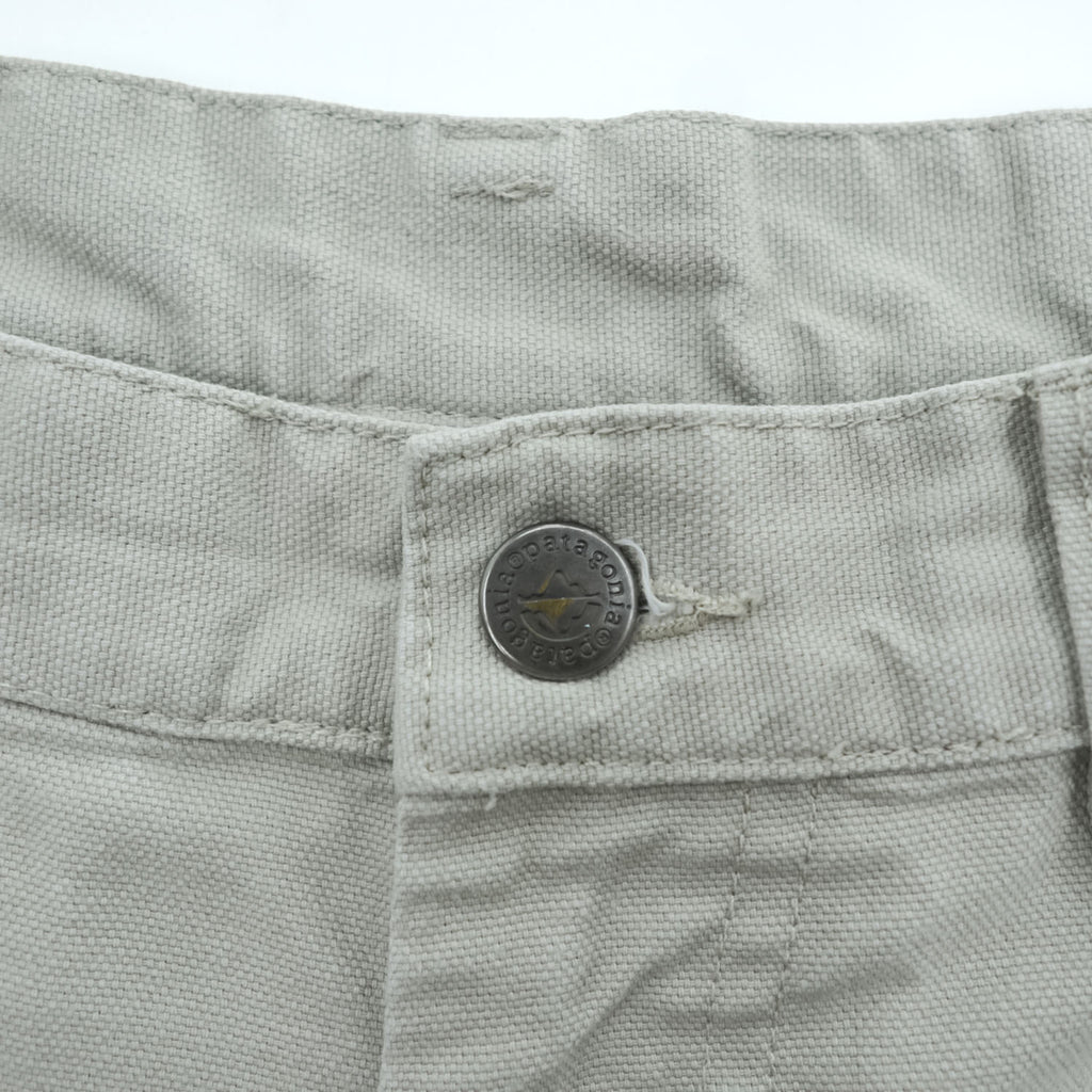 Patagonia スタンドアップショーツ STAND UP SHORTS オーガニックコットン ショートパンツ L ベージュ キャンバス ダック地 57227