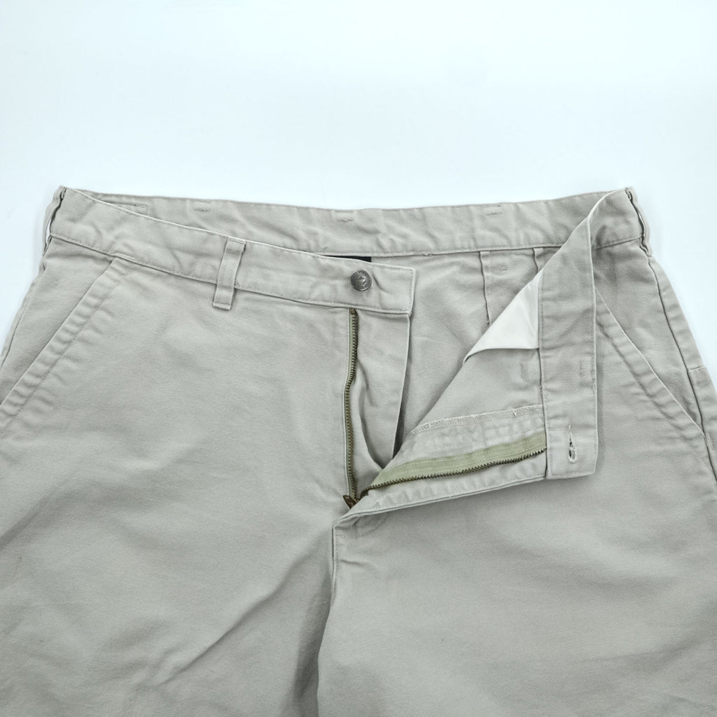 Patagonia スタンドアップショーツ STAND UP SHORTS オーガニックコットン ショートパンツ L ベージュ キャンバス ダック地 57227