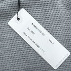Name. 日本製 ワッフルサーマル カットソー WAFFLE THERMAL L/S 長袖 ロングスリーブ Tシャツ S グレー ラウンドカット NMCU-17SS-001 未使用品