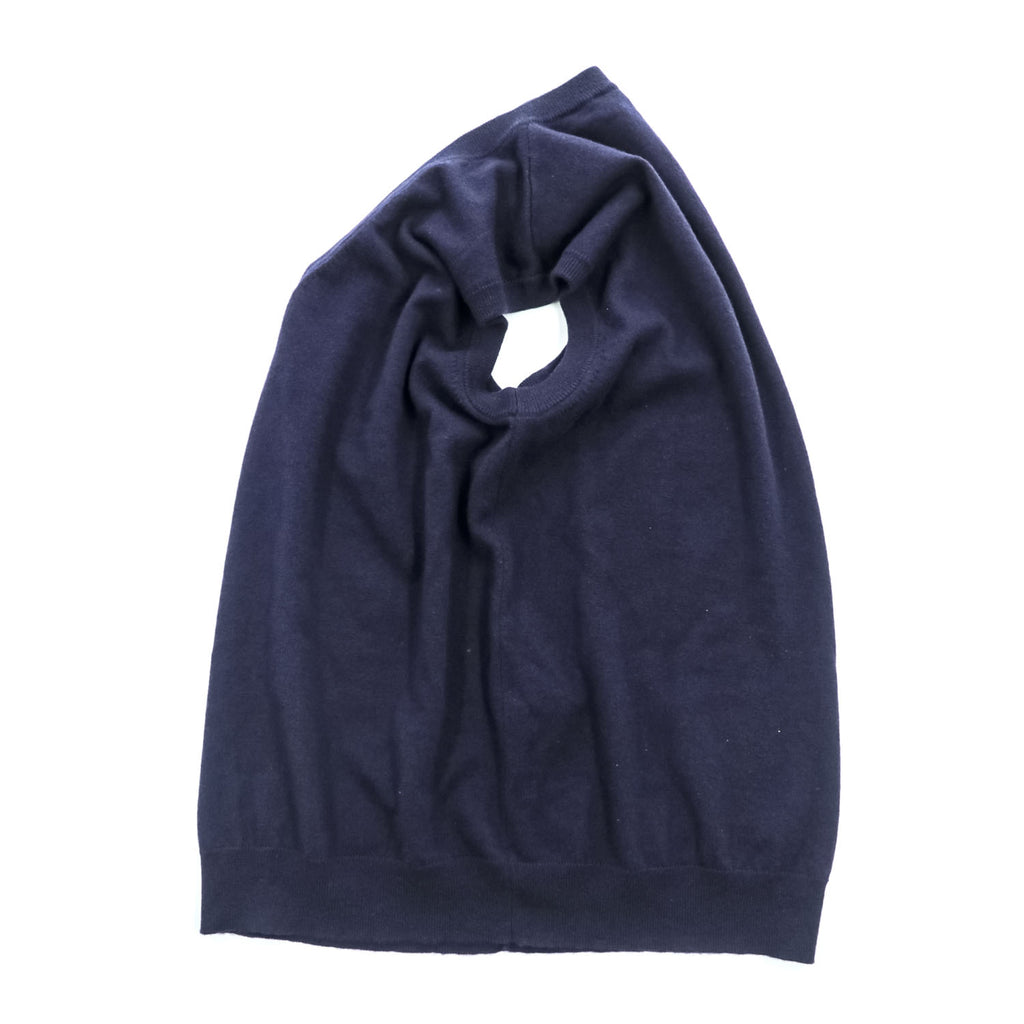 GUCCI ラムウール Vネック ニットベスト M ネイビー 羊毛 スタッフユニフォーム 制服 Uniform 非売品 Not For Sale