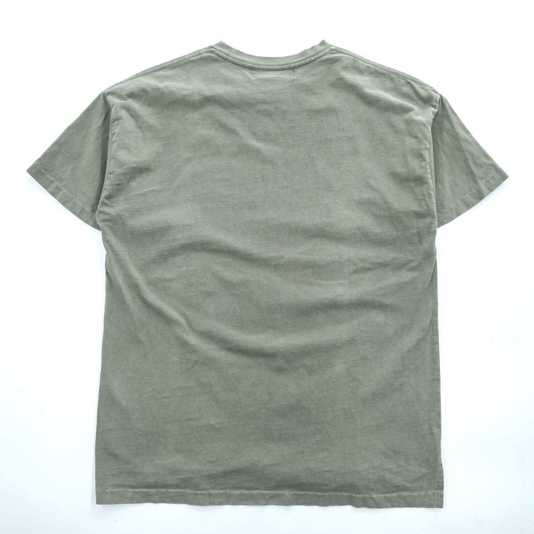 REMI RELIEF The Golden State Never Mind Guitar Graphic Vintage Wash Olive T-Shirt Size M Made in Japan