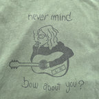 REMI RELIEF The Golden State Never Mind Guitar Graphic Vintage Wash Olive T-Shirt Size M Made in Japan