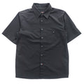 MAMMUT リップストップ ポリエステル 半袖シャツ M ブラック Finn Shirt 通気性 軽量 1030-00880