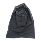 MAMMUT リップストップ ポリエステル 半袖シャツ M ブラック Finn Shirt 通気性 軽量 1030-00880