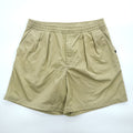 DAIWA PIER39 ナイロン イージーショーツ Tech Easy 2P Shorts Twill ショートパンツ L ベージュ 2タック プリーツ BP-50022