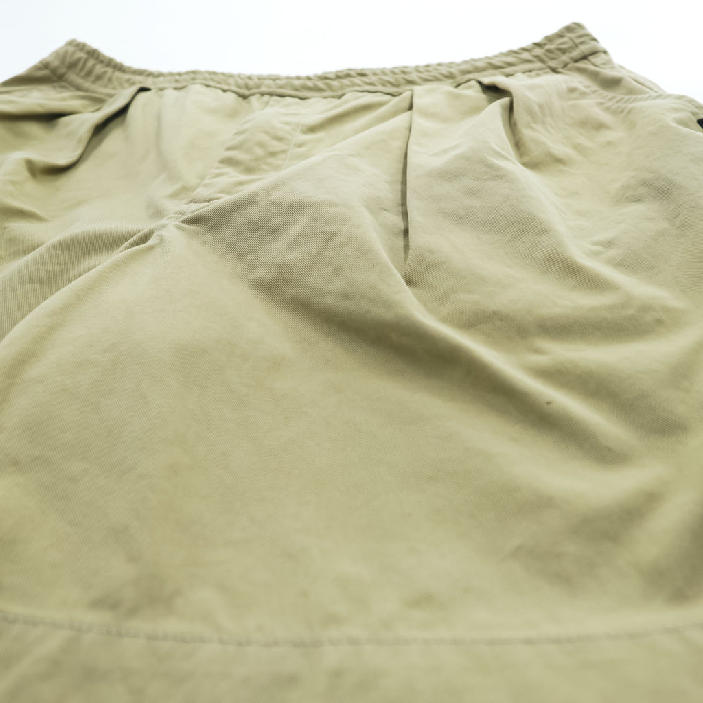 DAIWA PIER39 ナイロン イージーショーツ Tech Easy 2P Shorts Twill ショートパンツ L ベージュ 2タック プリーツ BP-50022