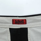 Schott NYC Cotton Cargo Shorts Black XL Military Utility Short Pants