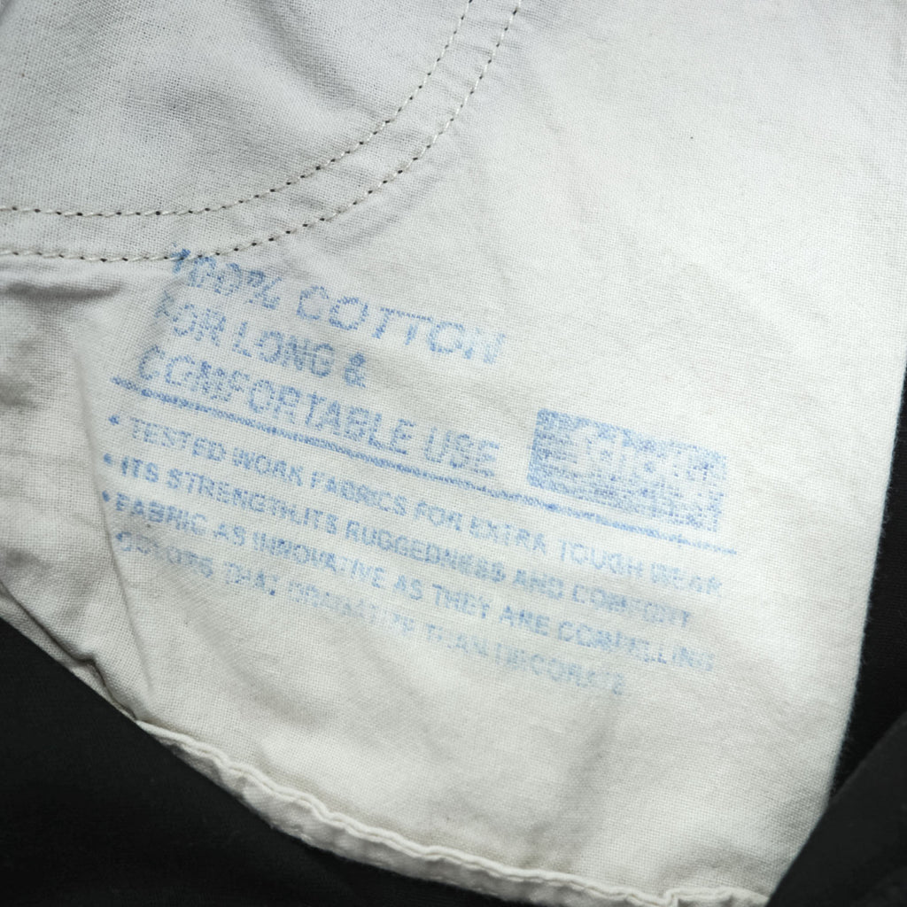 Schott NYC Cotton Cargo Shorts Black XL Military Utility Short Pants