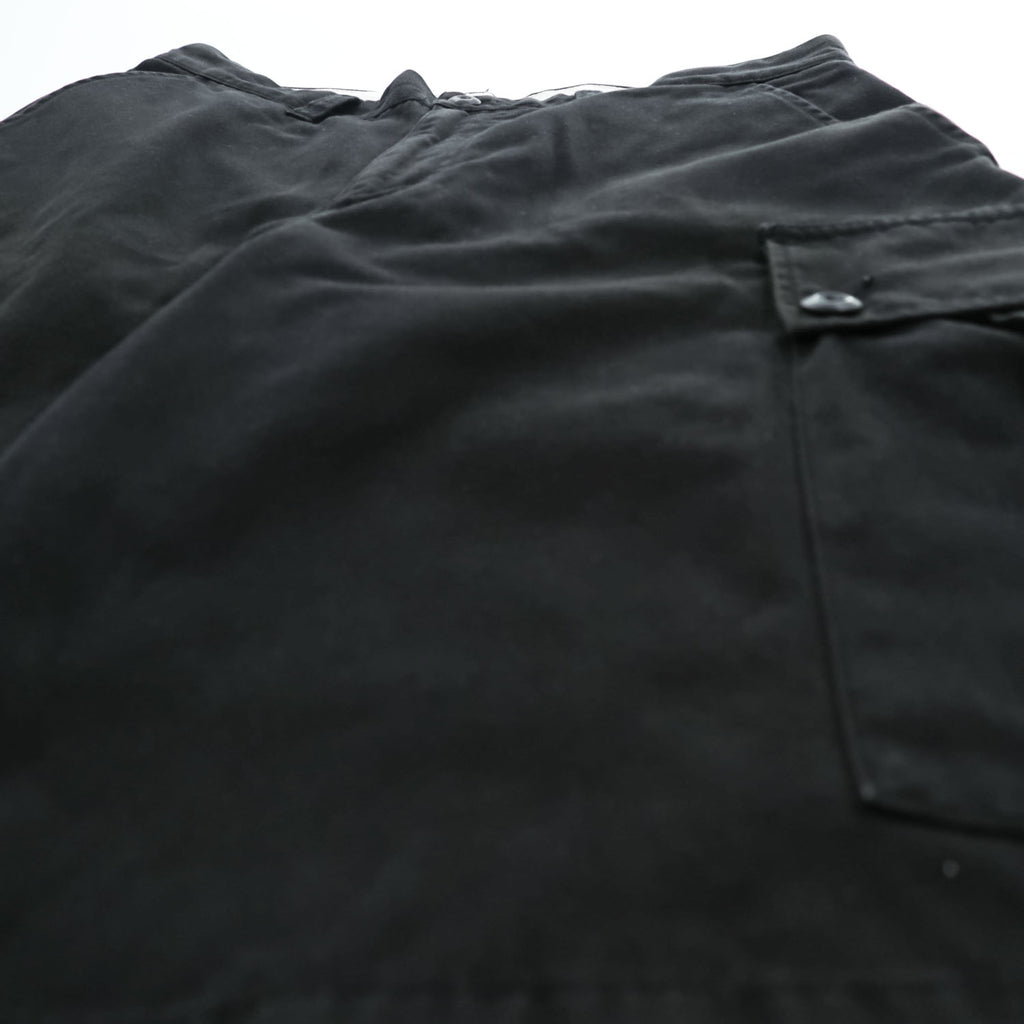 Schott NYC Cotton Cargo Shorts Black XL Military Utility Short Pants
