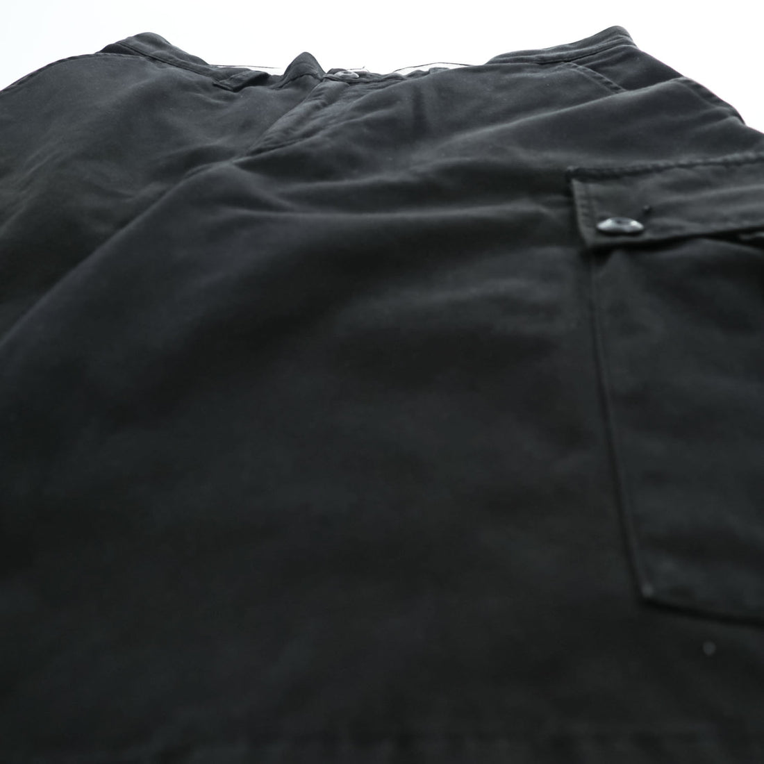 Schott NYC Cotton Cargo Shorts Black XL Military Utility Short Pants