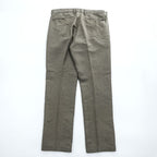 POLO RALPH LAUREN Linen Cotton Micro Check Straight Fit Trousers 32/32
