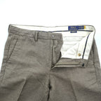 POLO RALPH LAUREN Linen Cotton Micro Check Straight Fit Trousers 32/32