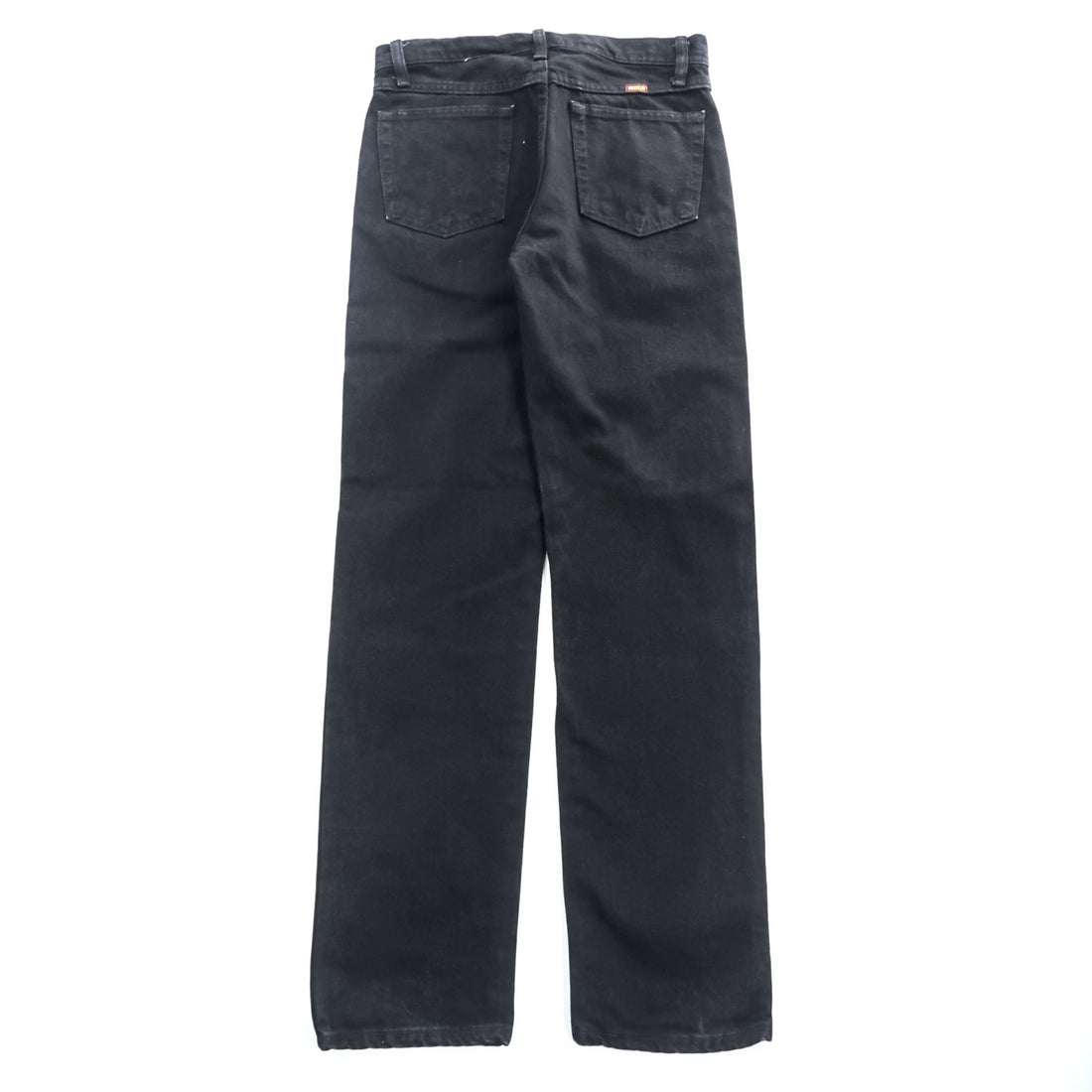 RUSTLER Black Denim Jeans W30 L32 Made in Mexico Straight Leg