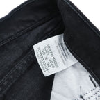 RUSTLER Black Denim Jeans W30 L32 Made in Mexico Straight Leg
