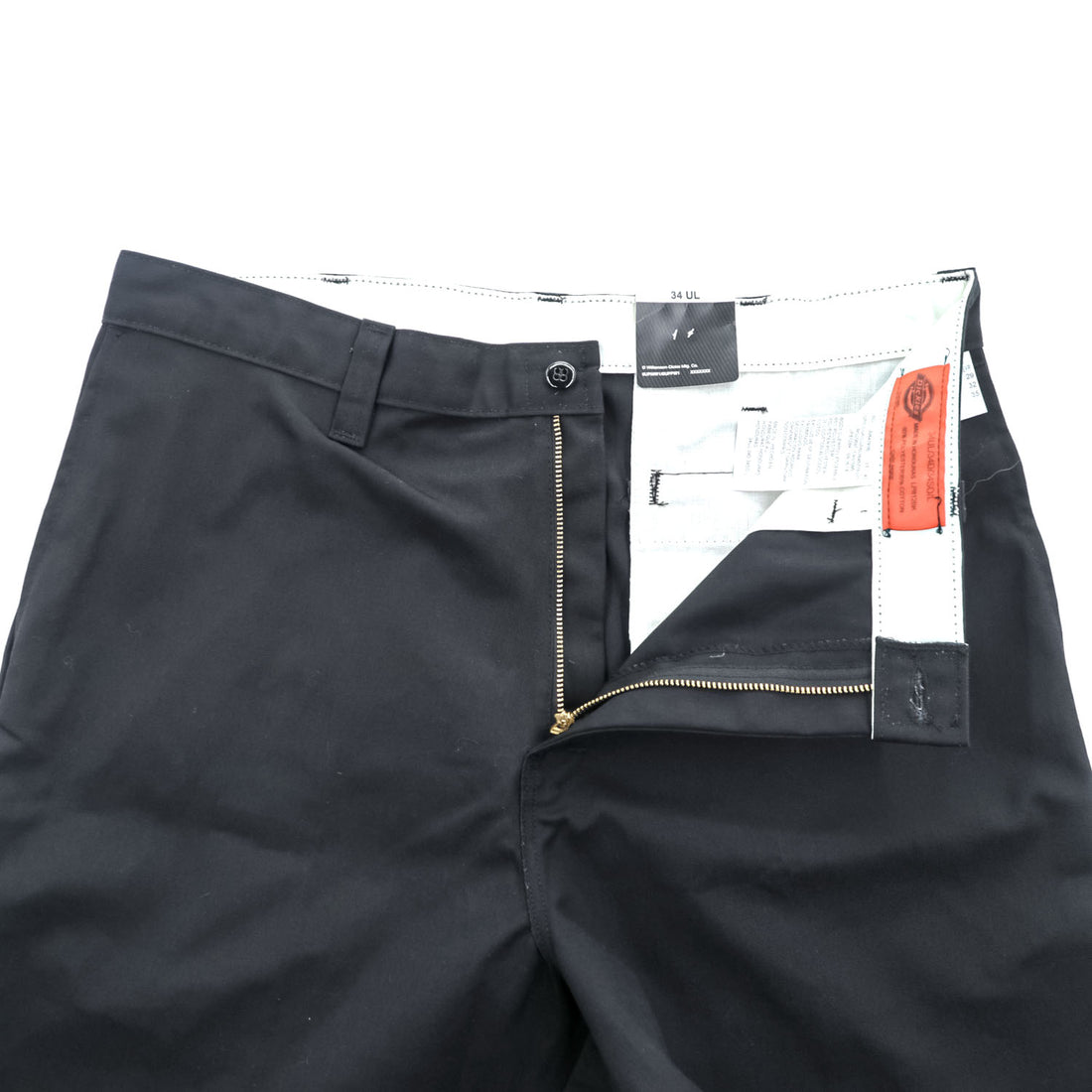 Dickies Black Work Pants 34UL LP812BK New with Tags