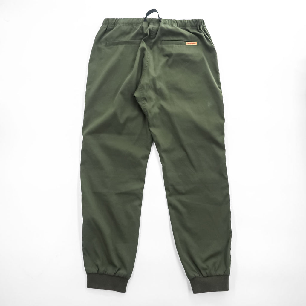 GRAMICCI アウトドア ジョガーパンツ M カーキ グリーン ストレッチ ベルト付 ROSSO URBAN RESEARCH別注 丸井織物 GMP-20S1416