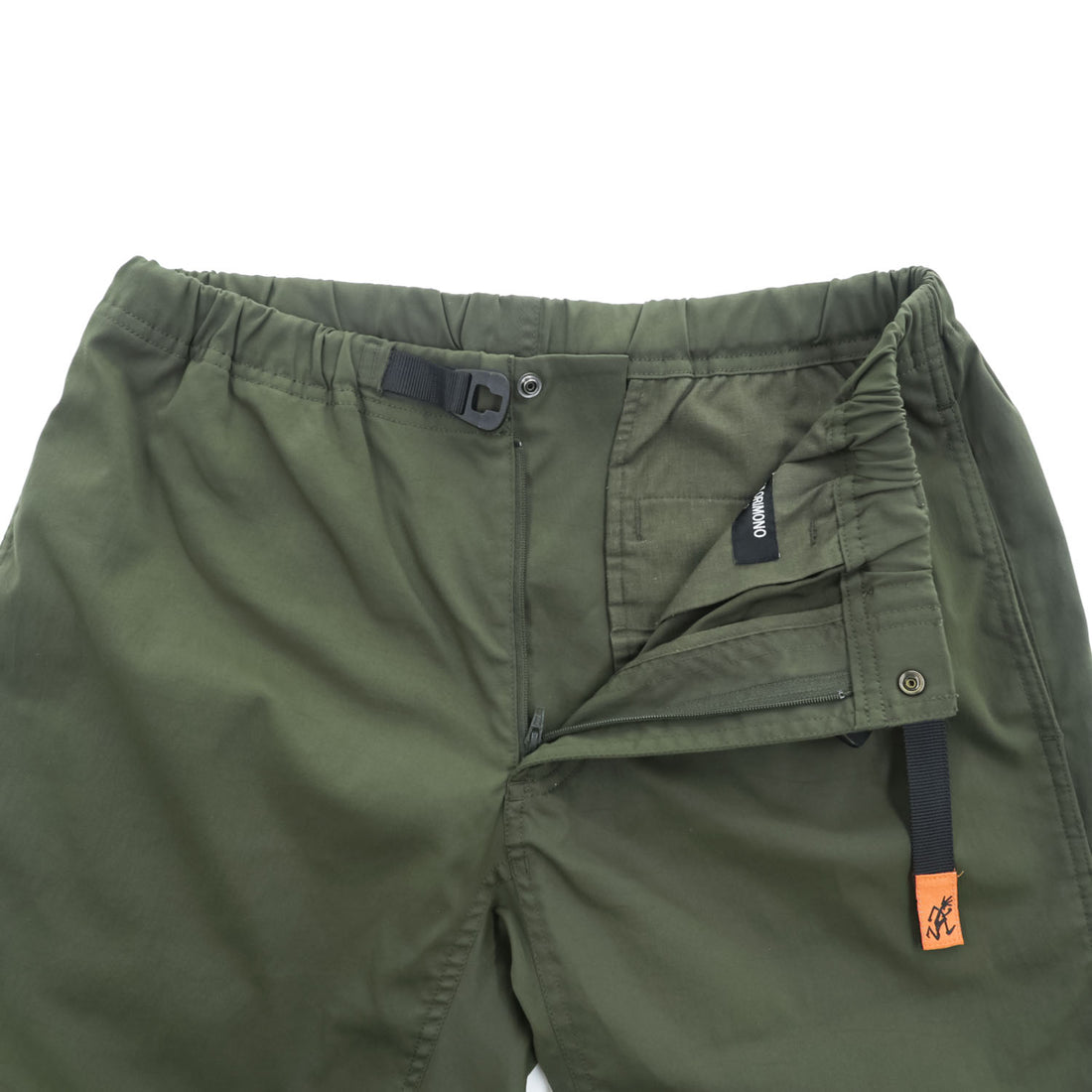GRAMICCI アウトドア ジョガーパンツ M カーキ グリーン ストレッチ ベルト付 ROSSO URBAN RESEARCH別注 丸井織物 GMP-20S1416