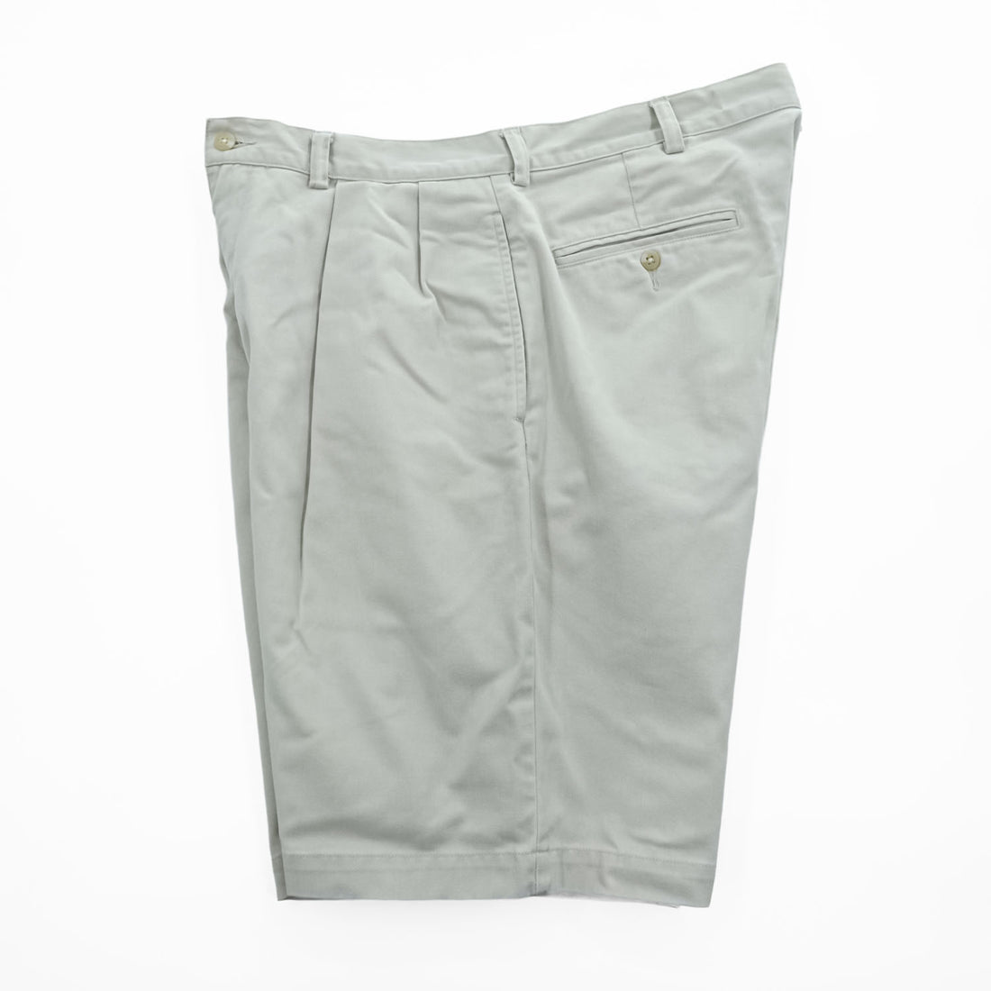 Polo Ralph Lauren 90年代 2タック チノショーツ TYLER SHORT ショートパンツ ハーフパンツ L ベージュ プリーツ USA生地