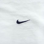 NIKE 90年代 USA製 ヴィンテージ リンガーTシャツ XL ホワイト ネイビー 刺繍 スウォッシュ