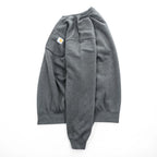 carhartt クルーネック スウェット トレーナー LOOSE FIT M グレー 裏起毛 ポケット 前V 103852 026