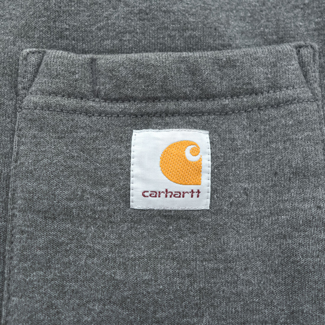 carhartt クルーネック スウェット トレーナー LOOSE FIT M グレー 裏起毛 ポケット 前V 103852 026