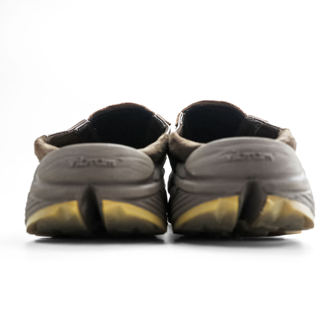 Hender Scheme スニーカー ミュール スリッポン Polar Mule スエード シューズ 26.5cm ブラウン Vibramソール