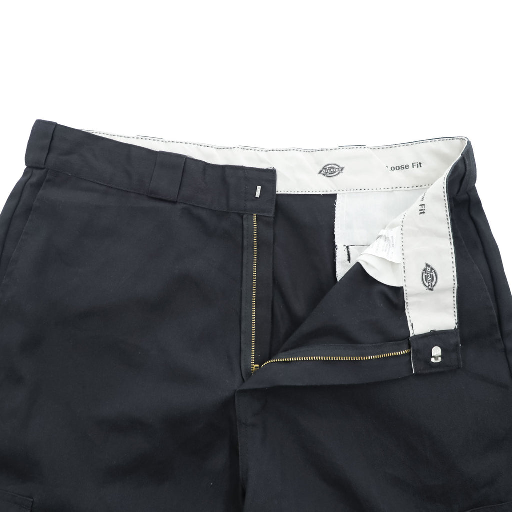 Dickies WR888BK Loose Fit Cargo Shorts Black Size 30