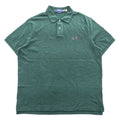 POLO RALPH LAUREN Classic Fit Green Cotton Polo Shirt Size XL Pony Embroidery