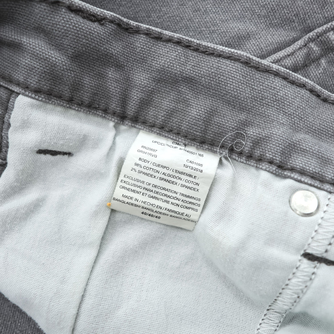 Dickies ダック地 ワークショーツ ショートパンツ ハーフパンツ XL グレー キャンバス ストレッチ ビッグサイズ GR941RVG