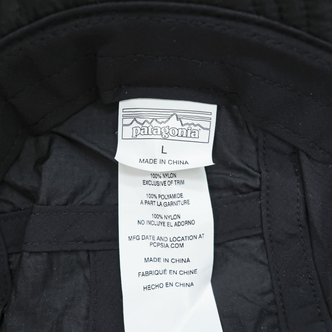 Patagonia エアディニ キャップ Airdini Cap ブラック 22281 未使用品