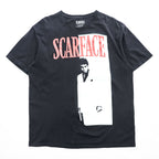 Scarface Movie Graphic T-Shirt Black Short Sleeve Tee Size XL Mad Engine