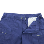 Columbia PFG Men's Cotton Cargo Fishing Shorts Blue Size L XM0118