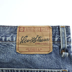 Levi Strauss Signature W34 Acid Wash Denim Cargo Shorts