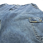 Levi Strauss Signature W34 Acid Wash Denim Cargo Shorts