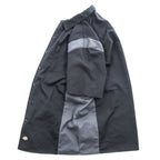 Dickies 半袖 ワークシャツ L ブラック グレー ボックスシルエット ダブルポケット WS508BKCH