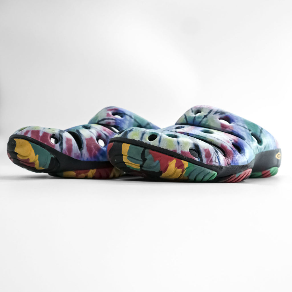 KEEN YOGUI ARTS Clog Sandals US 8 26cm Tie-Dye Multicolor