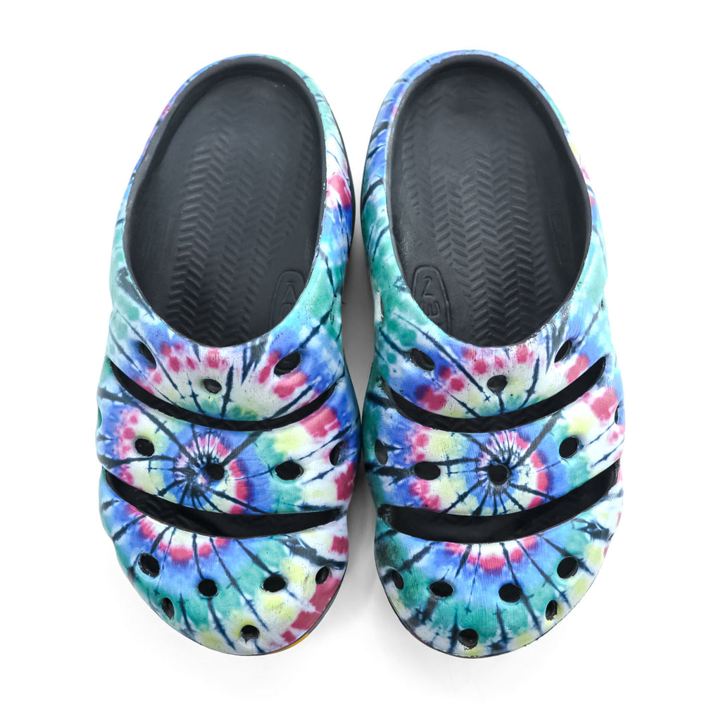 KEEN YOGUI ARTS Clog Sandals US 8 26cm Tie-Dye Multicolor