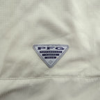 Columbia PFG Tamiami II Men's Beige Short Sleeve Fishing Shirt Size L FM7266