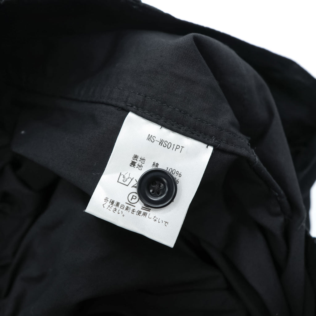 MORRIS & SONS MS-WS01PT Cotton Easy Pants Black Size 3