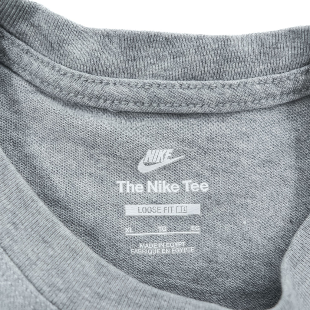 NIKE ルーズフィット Tシャツ XL グレー ワイド LOOSE FIT センタースウォッシュ DD1237-063